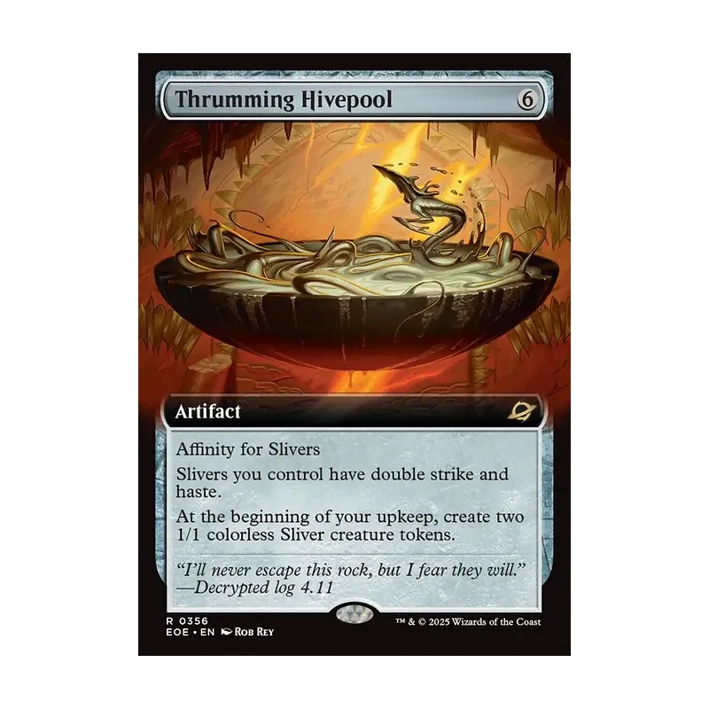 Thrumming Hivepool (Extended Art) - Edge of Eternities (Near Mint)