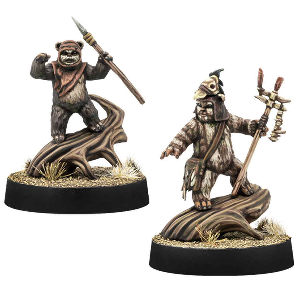 Star Wars: Legion - Logray & Wicket (Multilingual) (Preorder)