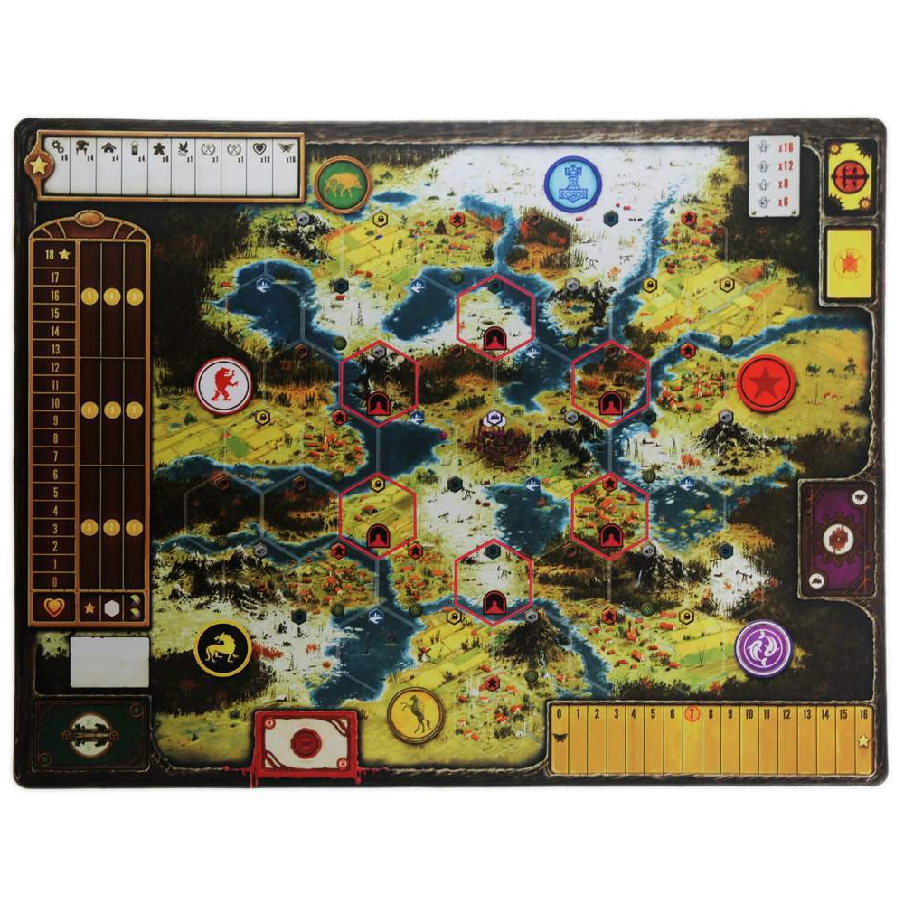 Scythe: Natural Rubber Playmat