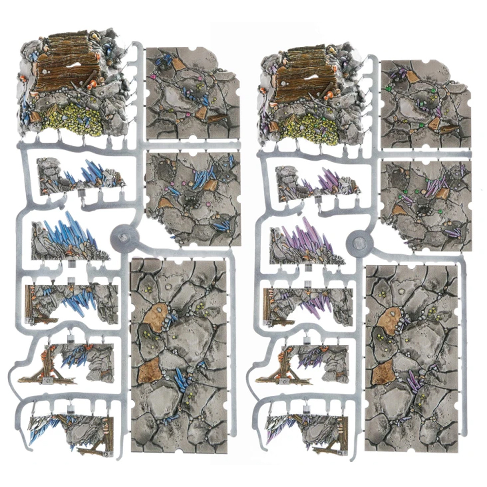 Dungeons & Lasers PrismaCast Pre-Painted: Deep Mines