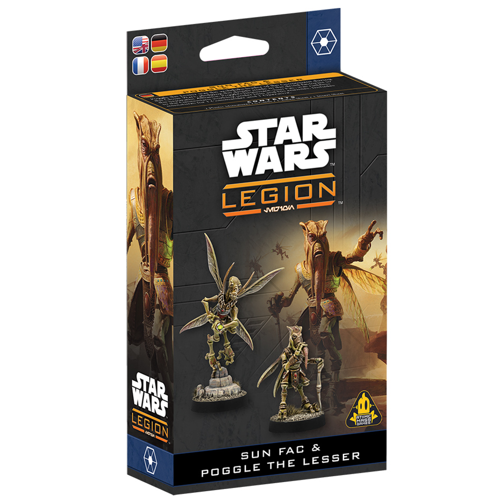 Star Wars: Legion - Sun Fac & Poggle the Lesser