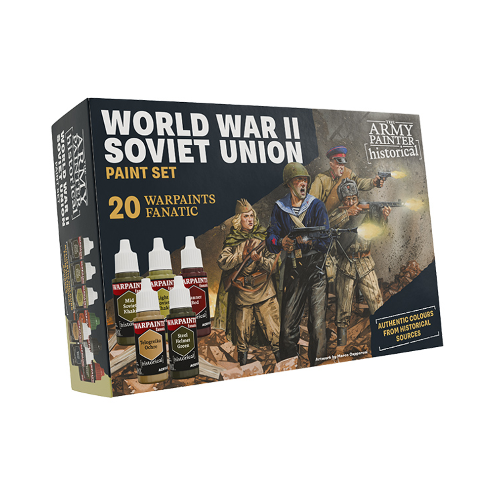 Warpaints Fanatic: Historical WWII - Soviet Union Paint Set (20)