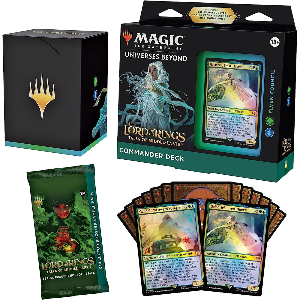 MTG: Lord of the Rings: Tales of Middle-earth - Commander Deck - Set of 4