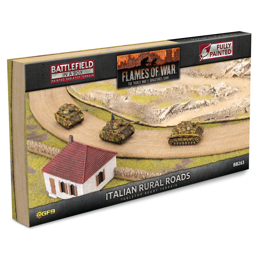 Flames of War: Battlefield in a Box - Italian Rural Roads