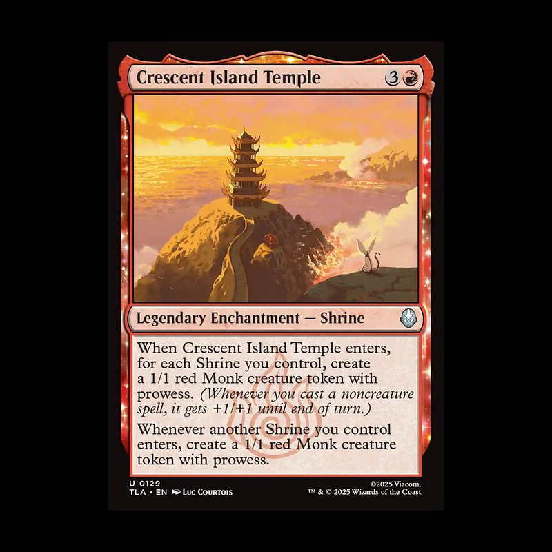 Crescent Island Temple - Avatar: The Last Airbender (Near Mint)