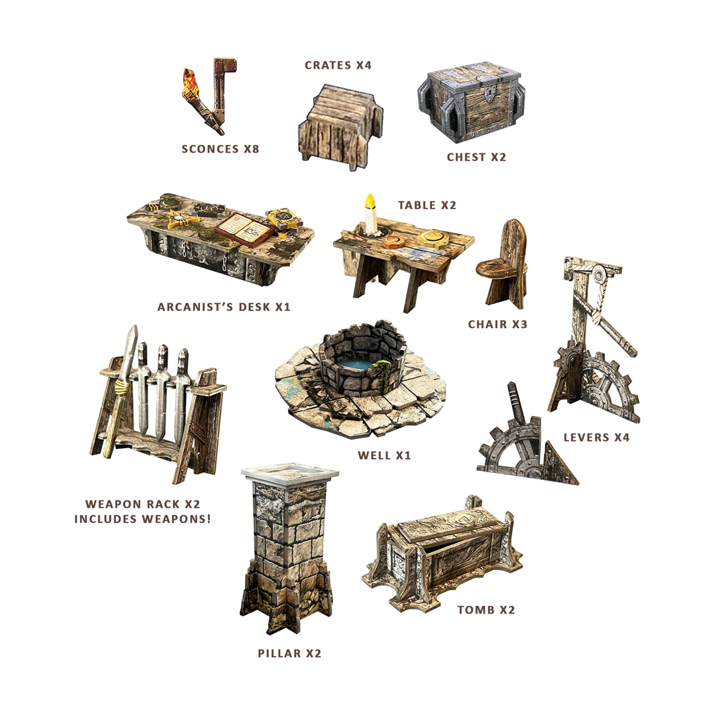 Battle System Terrain: Vaults of Enveron