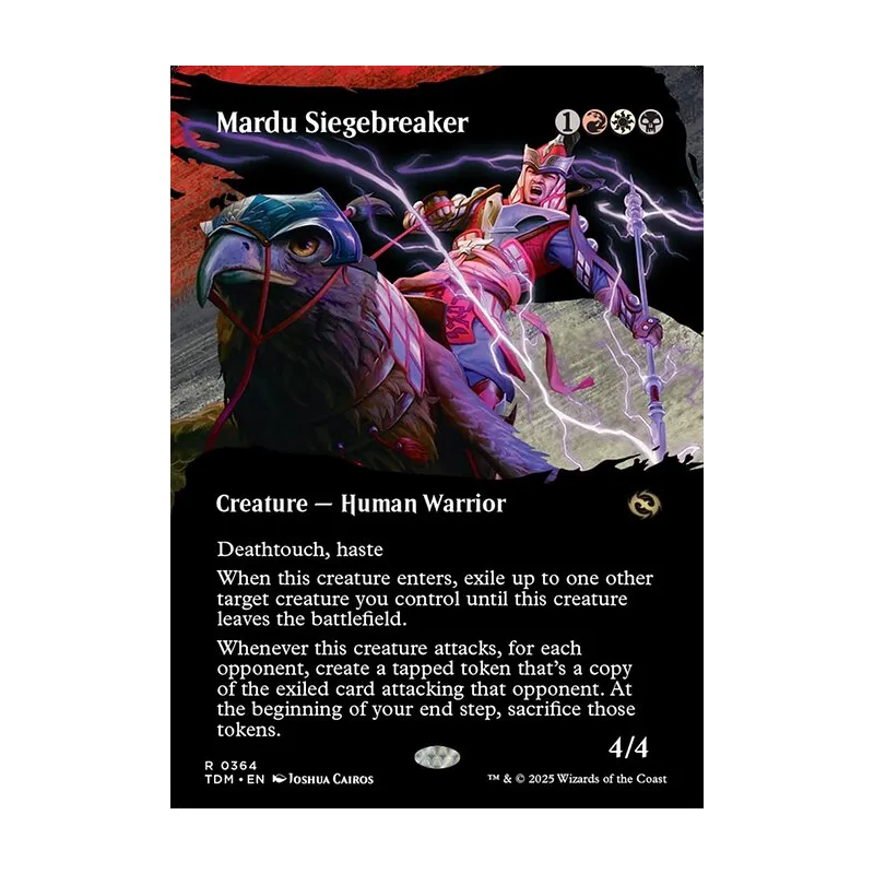 Mardu Siegebreaker (Borderless) - Tarkir: Dragonstorm (Near Mint)