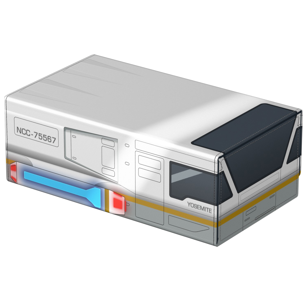 Star Trek Squaroes: Lower Decks - Collector's Case - Shuttlecraft Yosemite