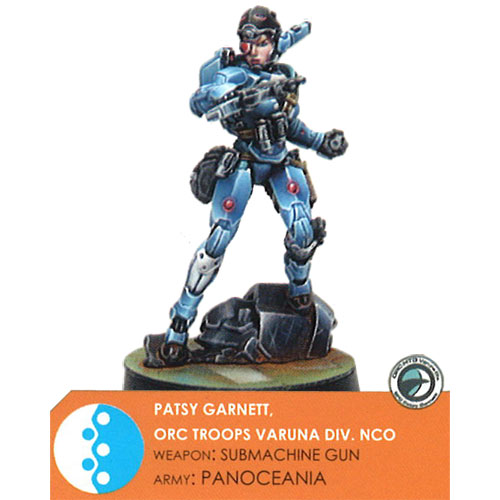 Infinity: PanOceania - Patsy Garnett, Orc Troops Varuna Div. NCO (1)
