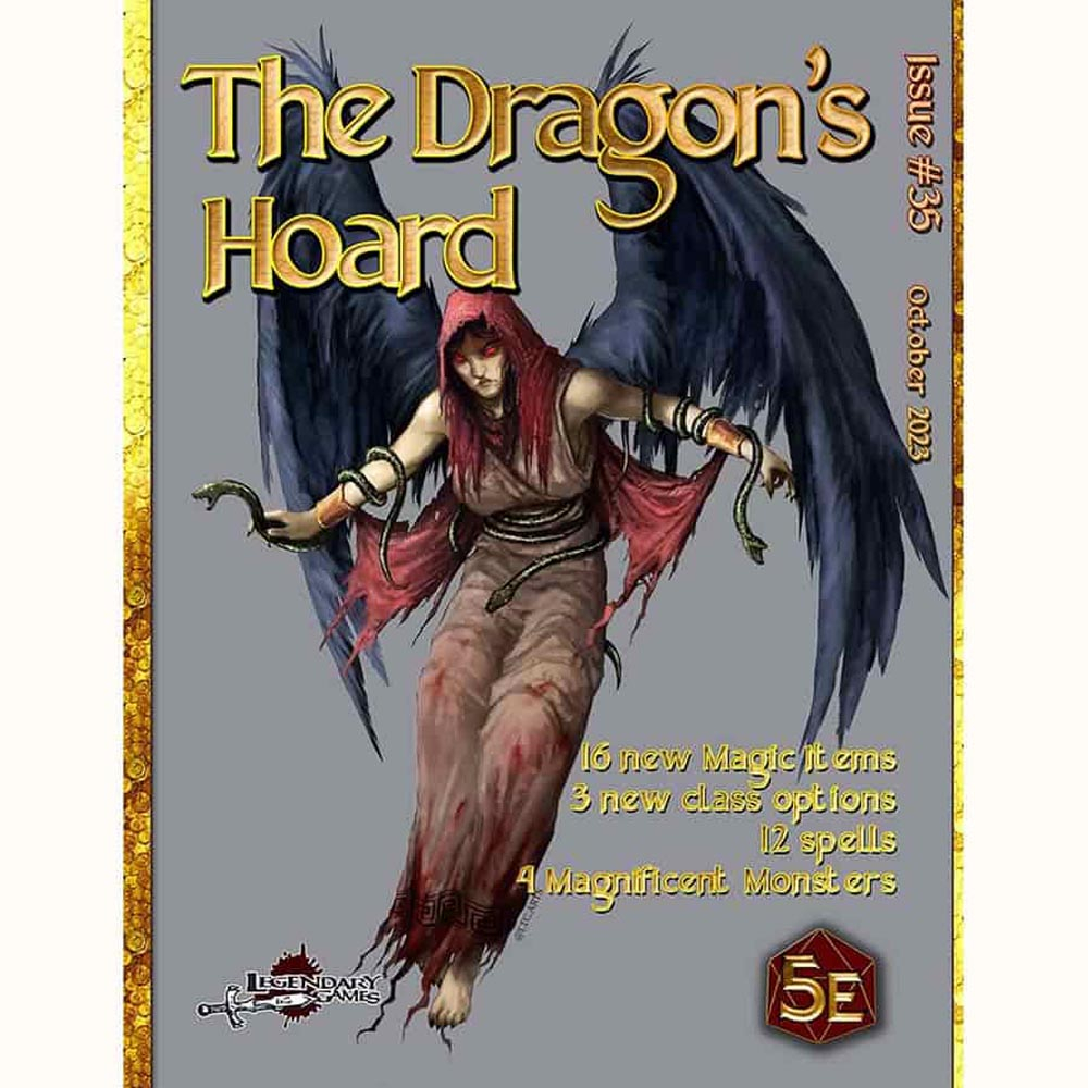 The Dragon's Hoard #35 (D&D 5E Compatible) (Clearance)