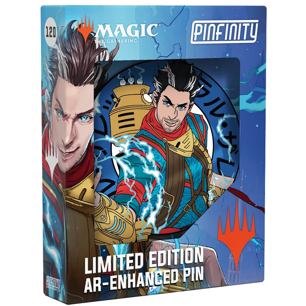 MtG Augmented Reality Pin: Ravnica Remastered - Ral Zarek (Anime Style)