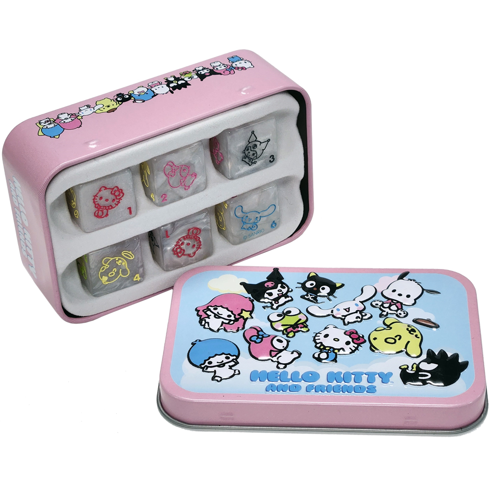 Premium d6 Dice Set: Hello Kitty & Friends (6)