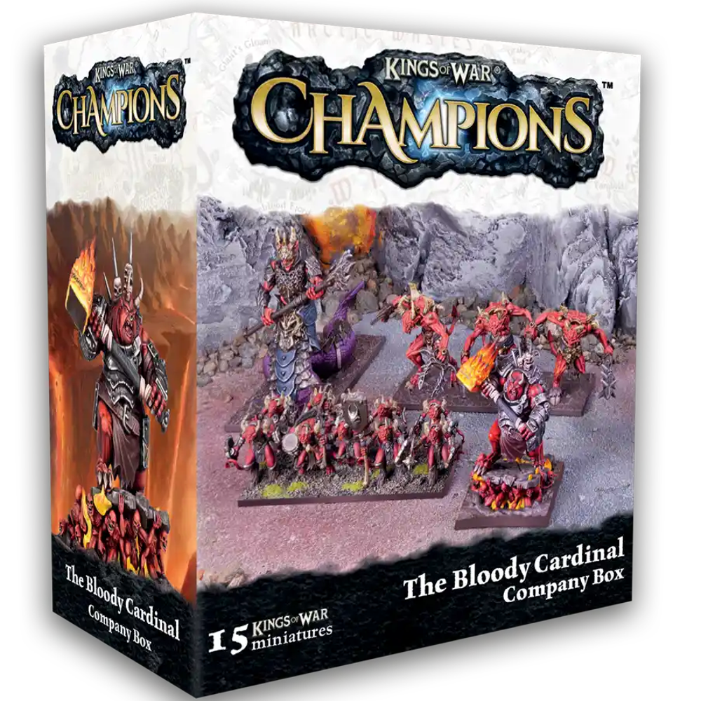 Kings of War: Champions - The Bloody Cardinal Company Box