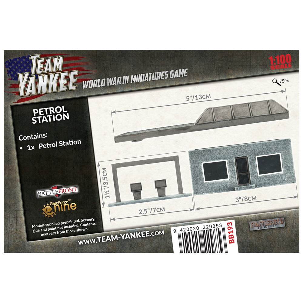 WWIII Team Yankee: Battlefield in a Box - Petrol Station (New Arrival)