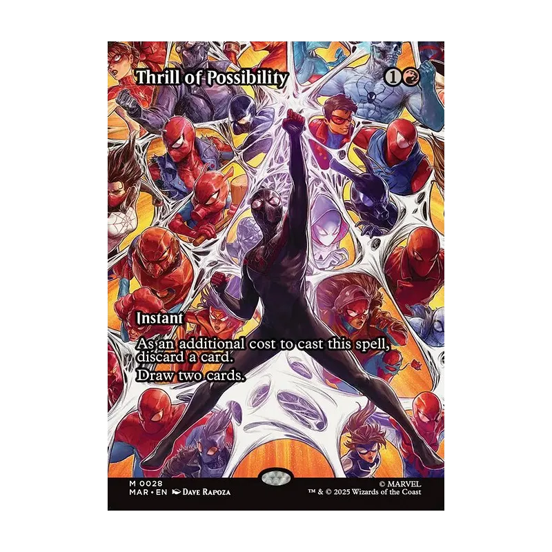 Thrill of Possibility (Borderless) - Marvel Universe (Near Mint)