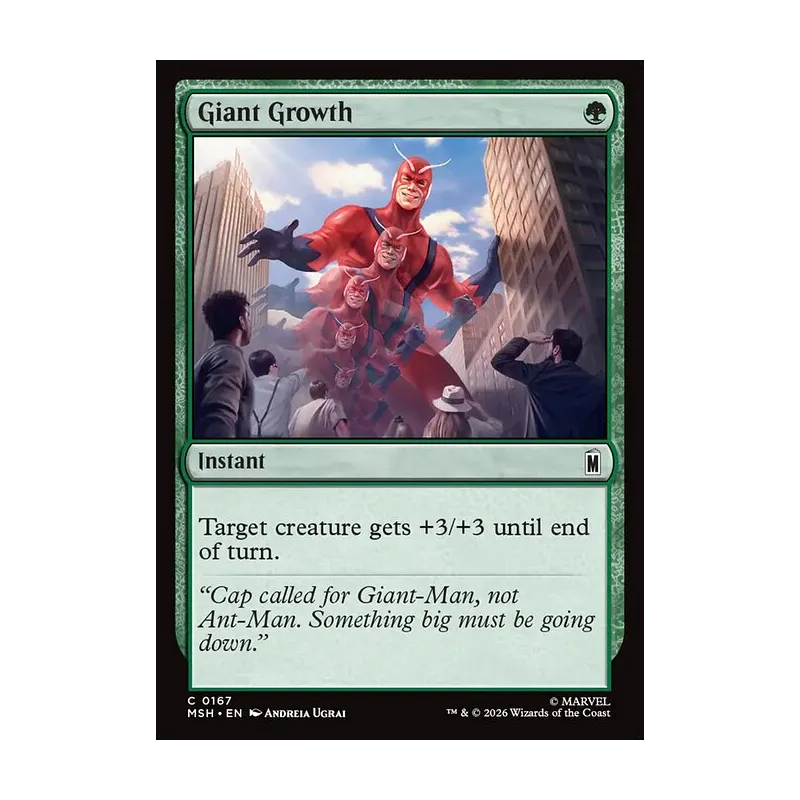 Giant Growth - Marvel Super Heroes (Near Mint)