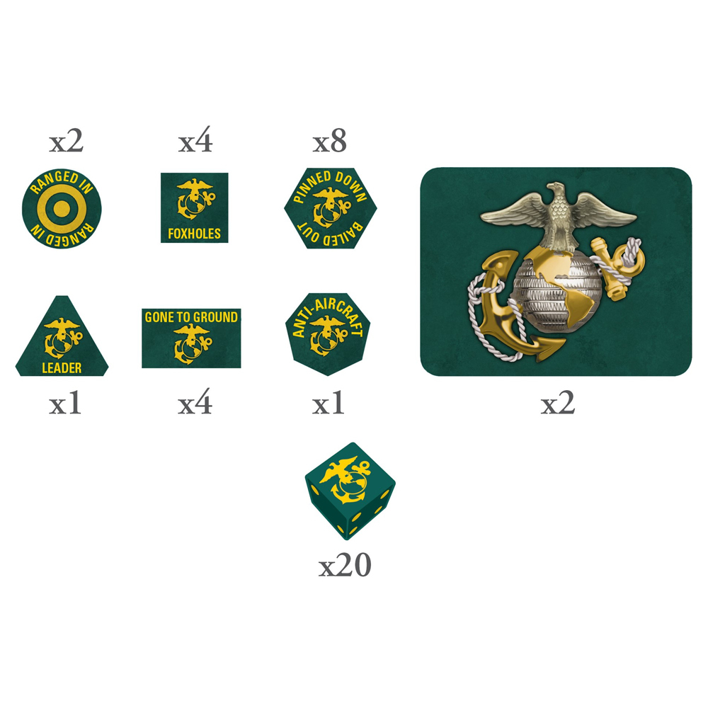 Flames of War WW2: US Marine Rifle Company