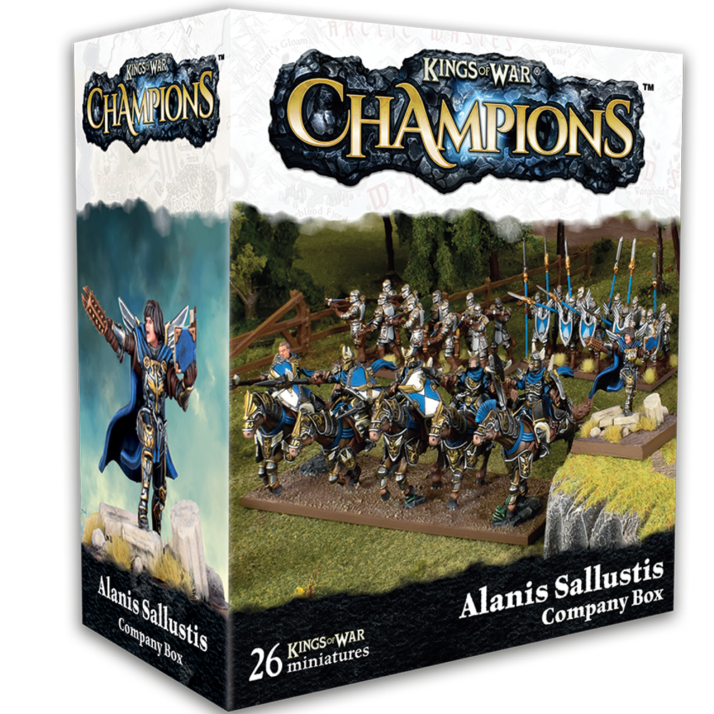 Kings of War: Champions - Alanis Sallustis Company Box