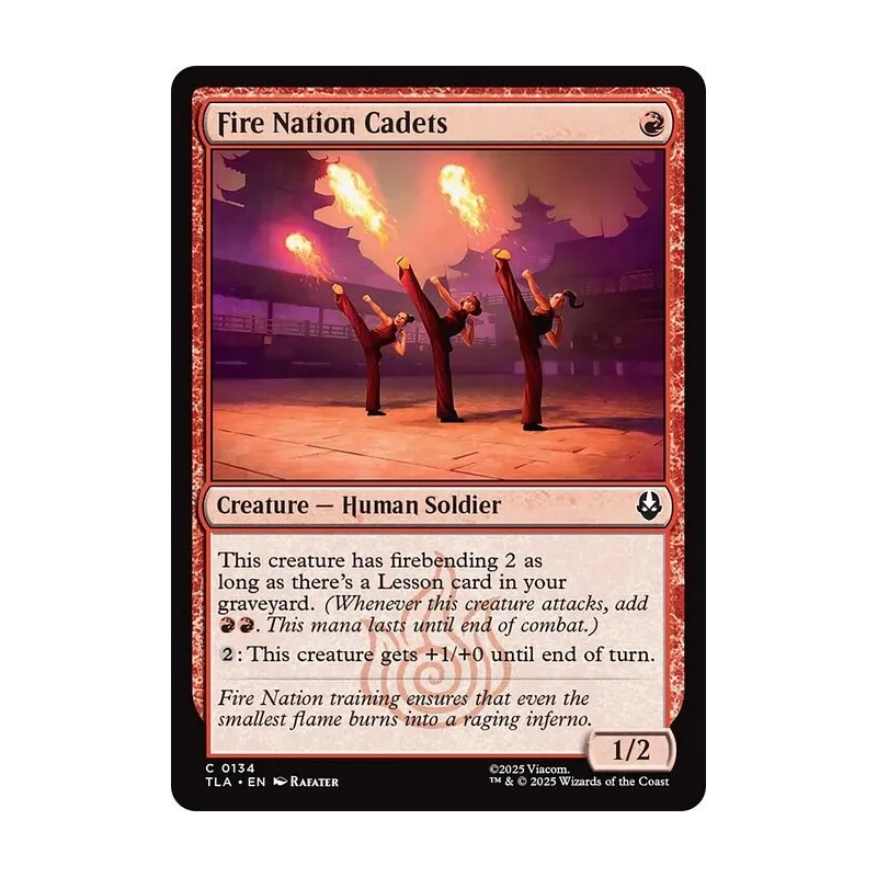 Fire Nation Cadets - Avatar: The Last Airbender (Near Mint)