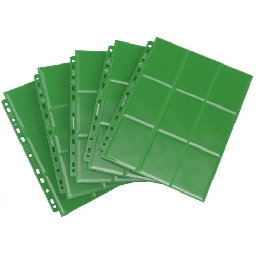 Sideloading 18-Pocket Pages: Green (10)