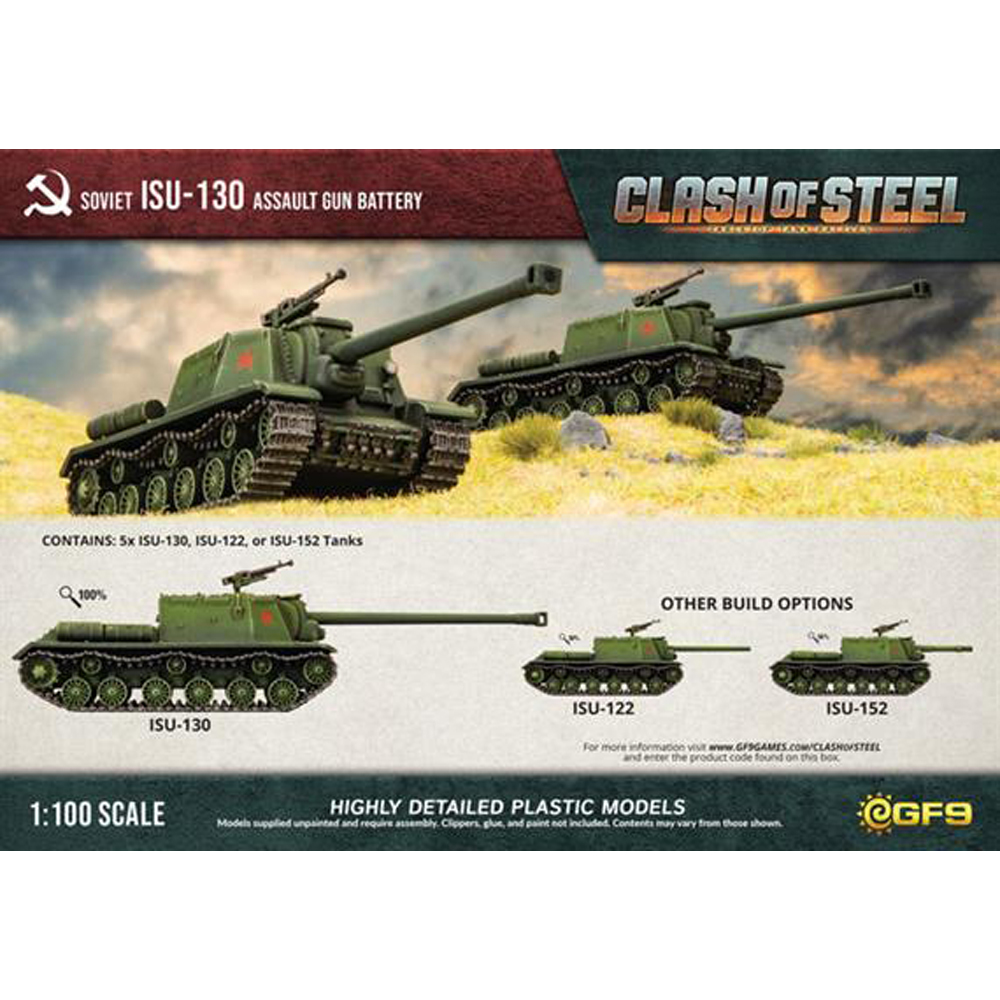 Clash of Steel: Soviet - ISU-130 Assault Gun Battery