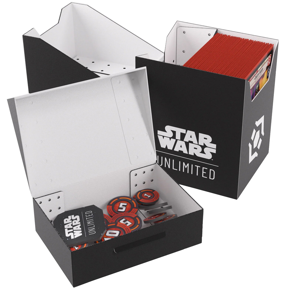 Star Wars Unlimited Soft Crate: Black/White (Villainy)