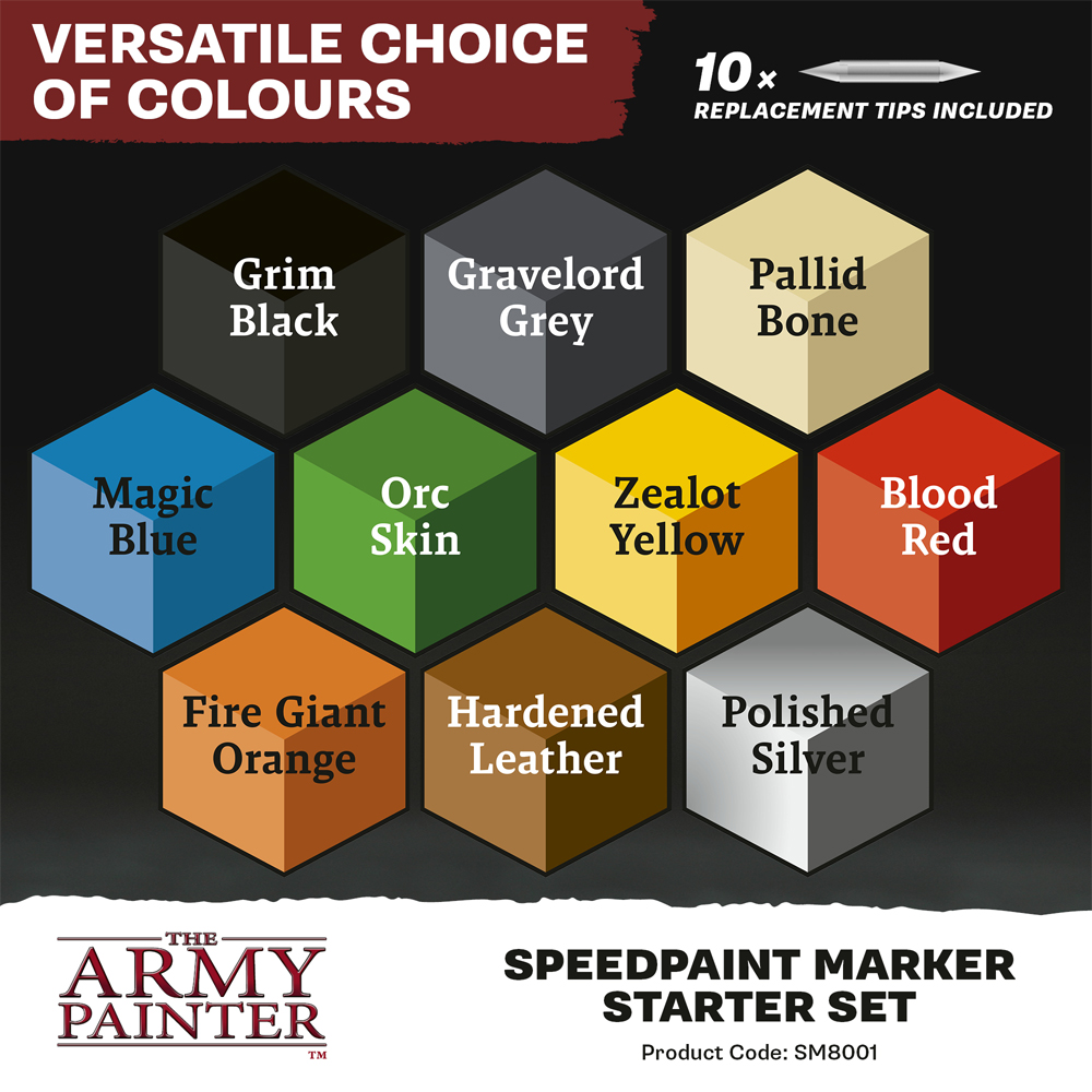 Speedpaint Markers: Starter Set