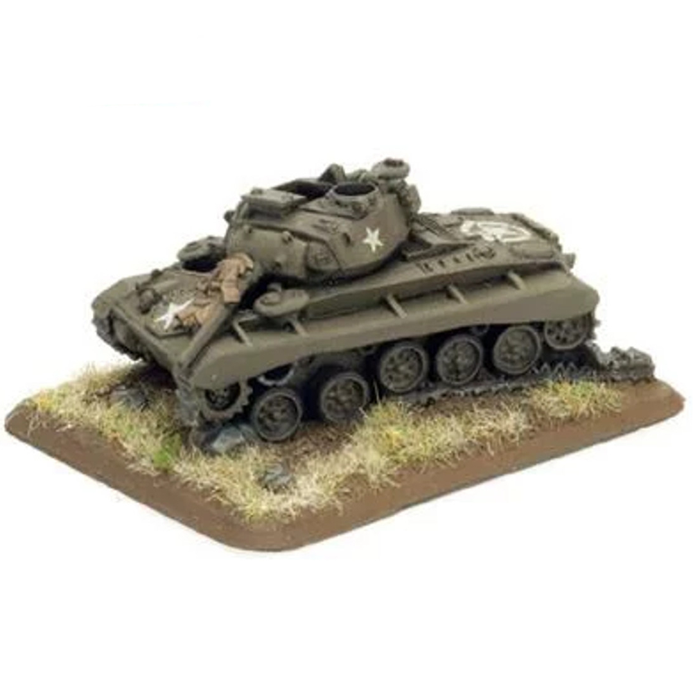 Flames of War WW2: Destroyed Chaffee