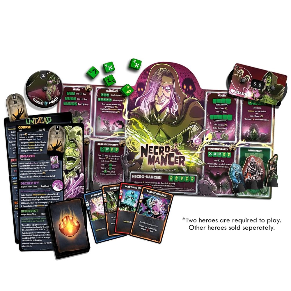 Dice Throne: Hero Pack - Necromancer (New Arrival)