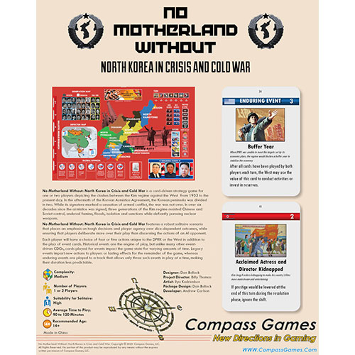 No Motherland Without: North Korea in Crisis & Cold War