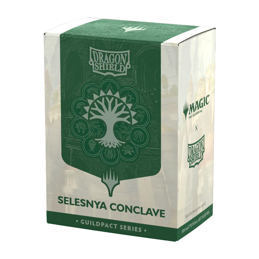 MtG x Dragon Shield Sleeves: Guildpact Series - Selesnya Conclave (100) (Preorder)