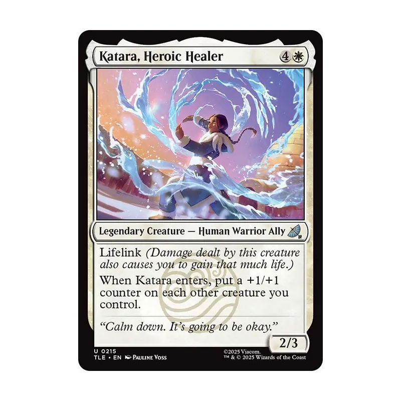 Katara, Heroic Healer (0215) - Avatar: The Last Airbender Eternal (Near Mint)