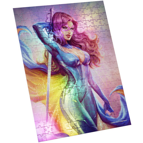 Grimm Fairy Tales Foil Jigsaw Puzzle Belle, Beast Hunter (Clearance)