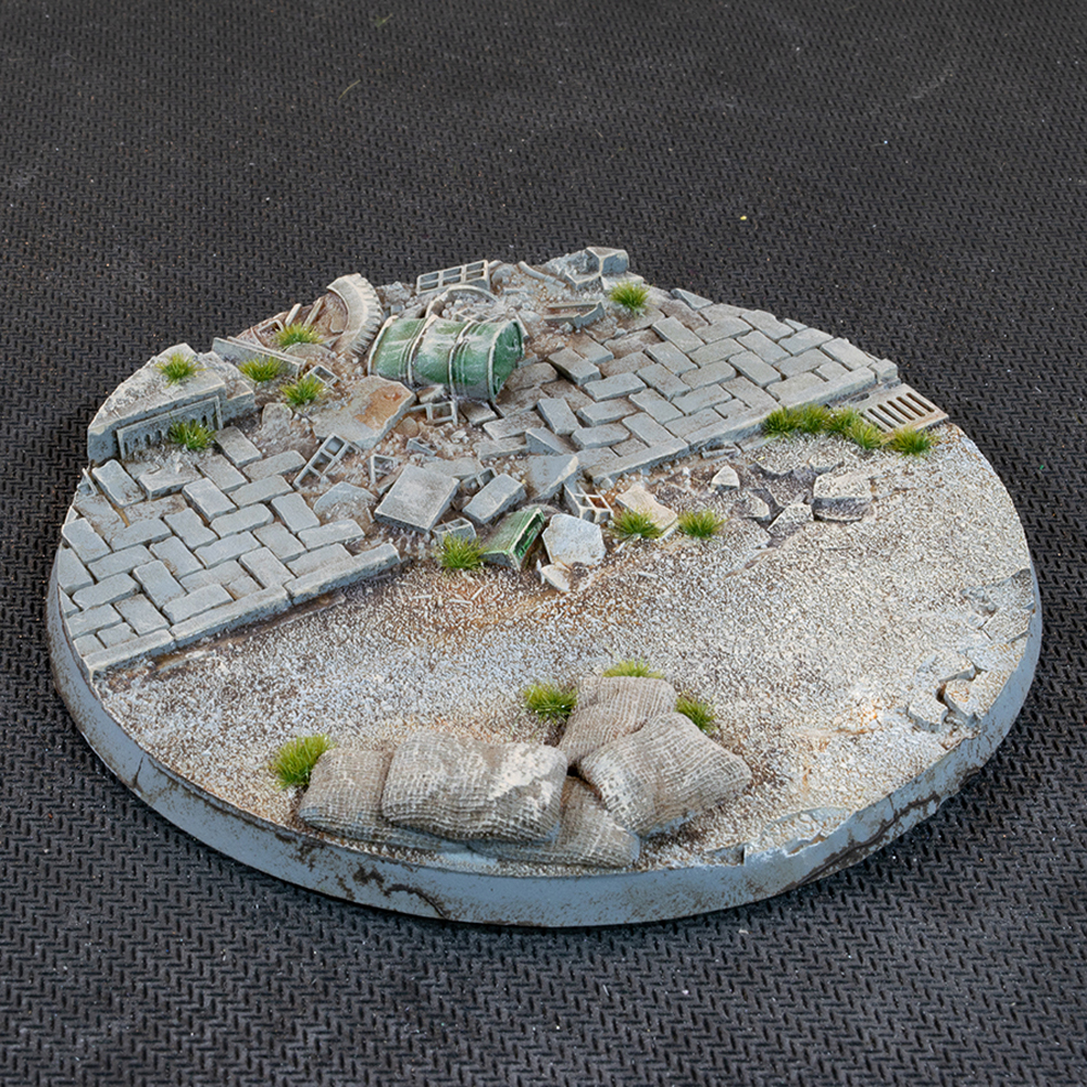 Battle Ready Bases: Urban Warfare - Round 100mm (1)