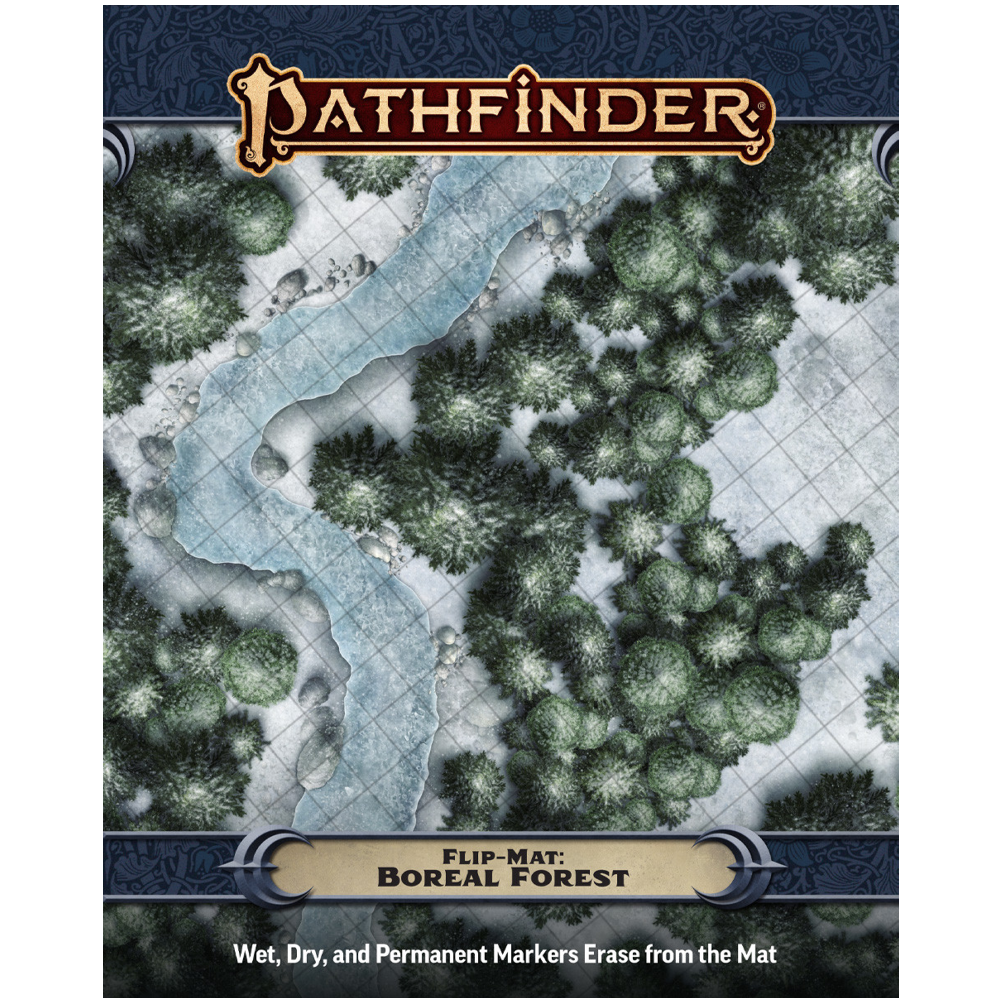 Pathfinder 2E RPG: Flip-Mat - Boreal Forest