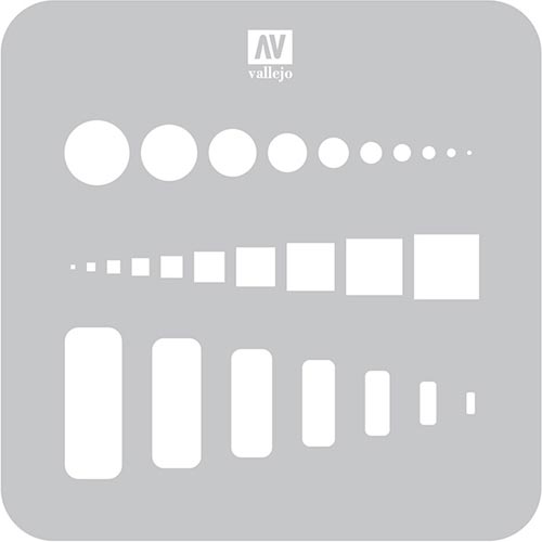 Hobby Stencil: Air Markings - Access Trap Doors
