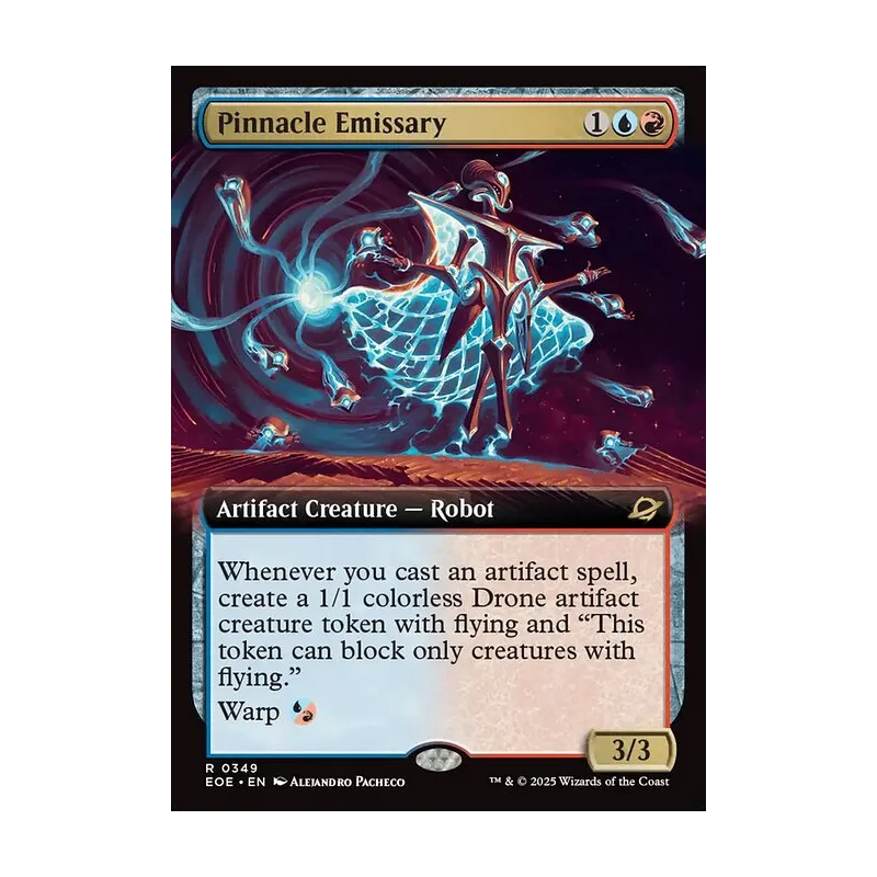 Pinnacle Emissary (Extended Art) - Edge of Eternities (Near Mint)