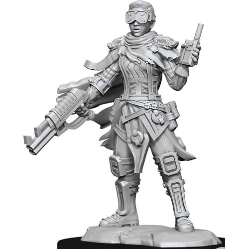 Starfinder Battles Deep Cuts Unpainted Minis: W1 Human Mechanic
