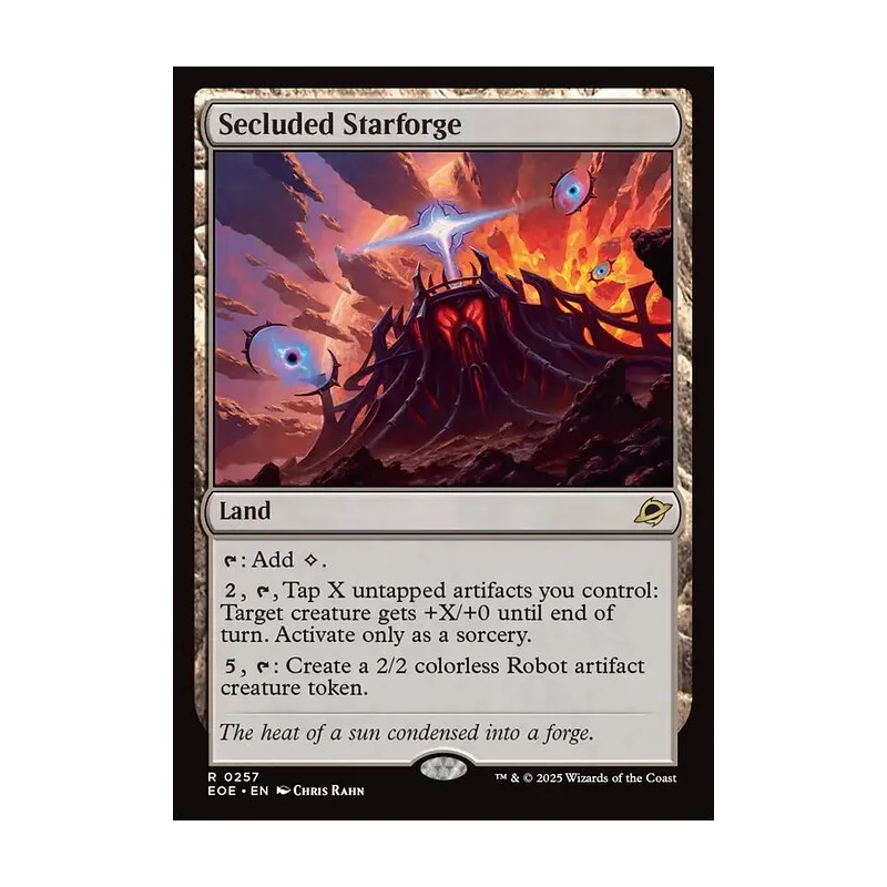 Secluded Starforge - Edge of Eternities (Near Mint)
