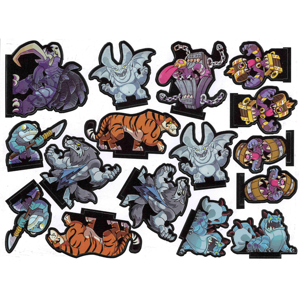 GTG 2D Minis: Lair Lurkers 1 Set