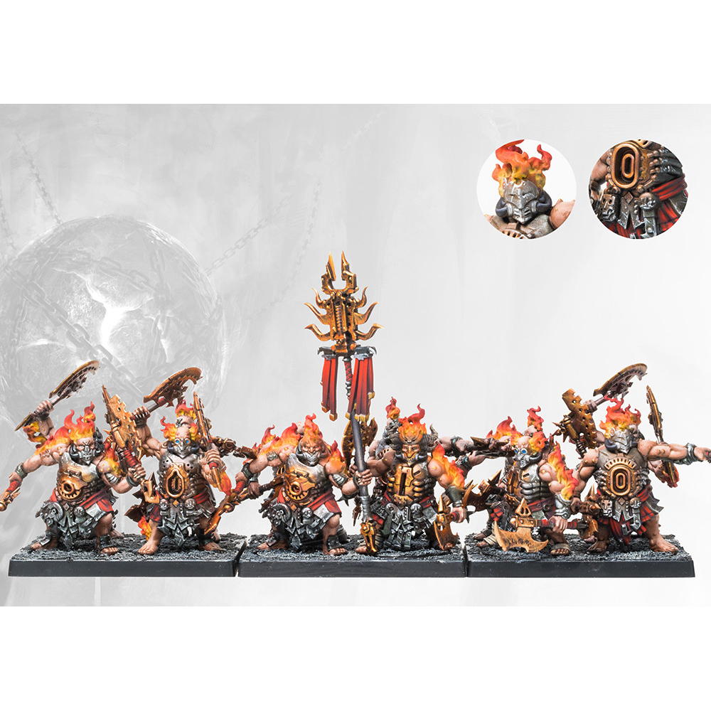 Conquest: Dweghom - Flame Berserkers (Dual Kit)