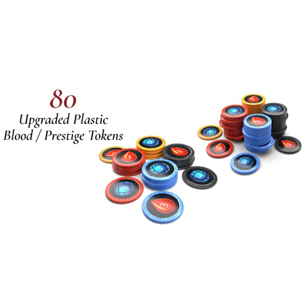 Vampire the Masquerade: Rivals ECG - Token Upgrade Pack: Blood/Prestige