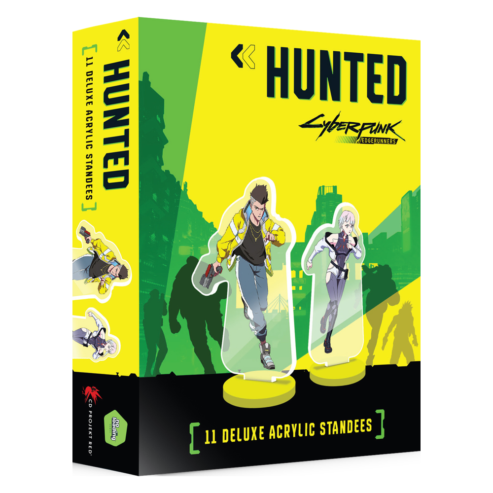 Cyberpunk Edgerunners: Hunted - Deluxe Acrylic Standees (Preorder)