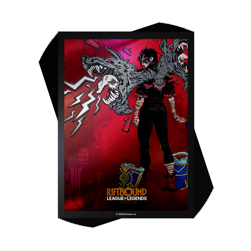 Riftbound Card Sleeves: Unleashed - Vi, Piltover Enforcer (100)