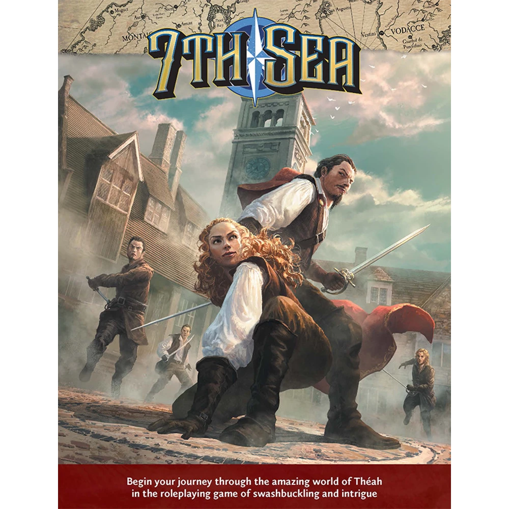 7th Sea 2E RPG: Core Rulebook (New Arrival)