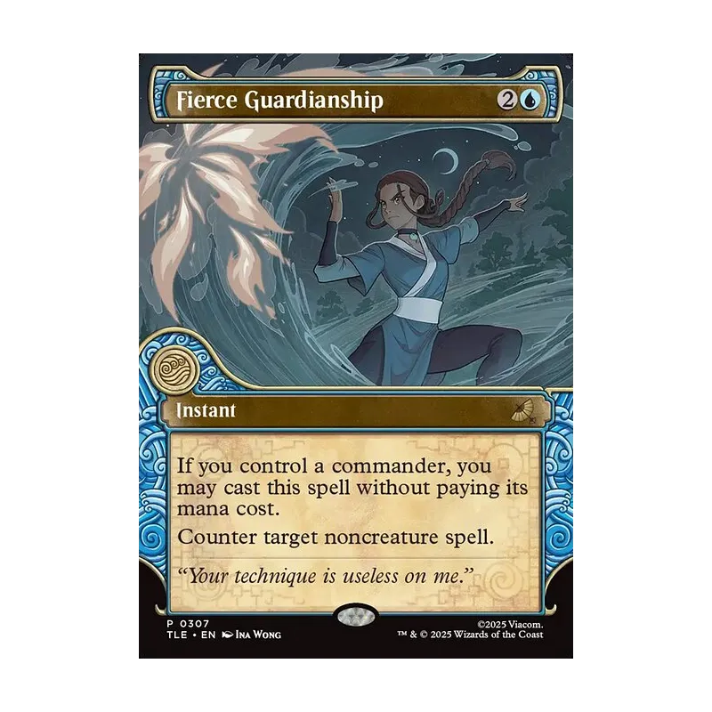 Fierce Guardianship (Showcase) - Avatar: The Last Airbender Eternal (Near Mint)
