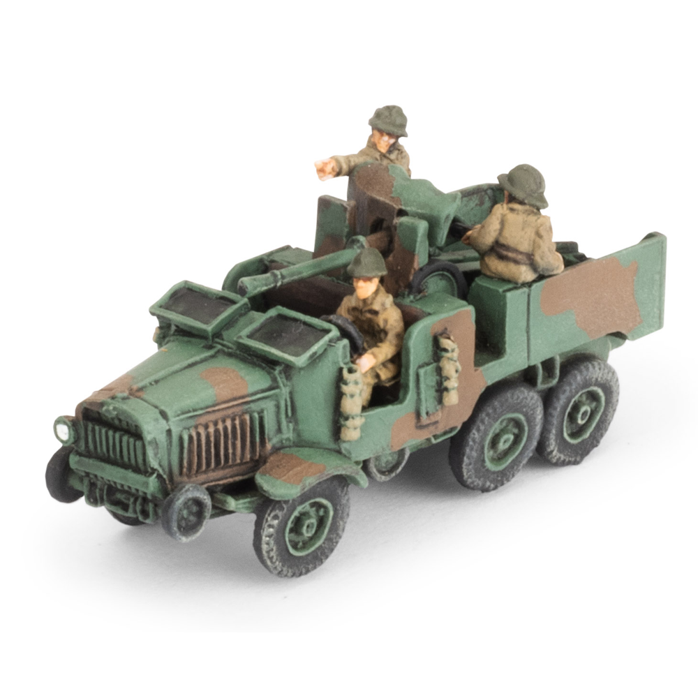 Flames of War WW2: French - 25mm Laffly SP Anti-Tank Platoon