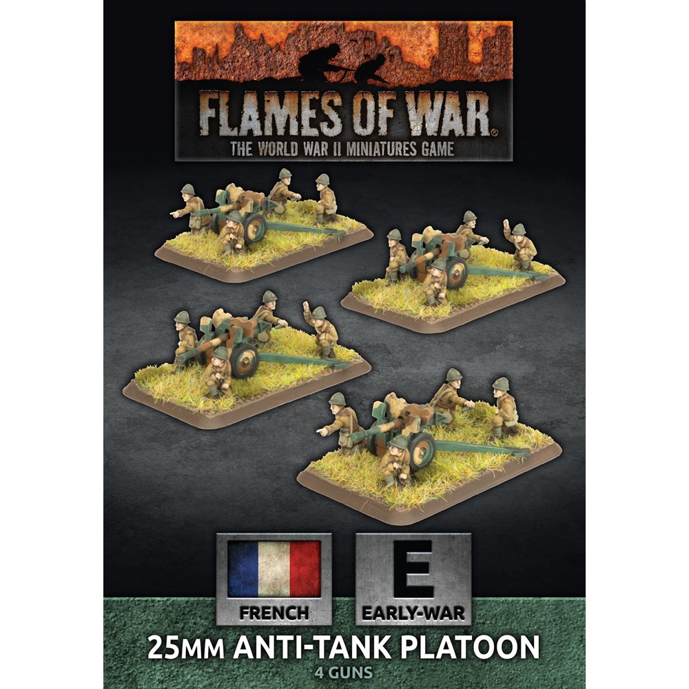 Flames of War WW2: 25mm Anti-Tank Platoon