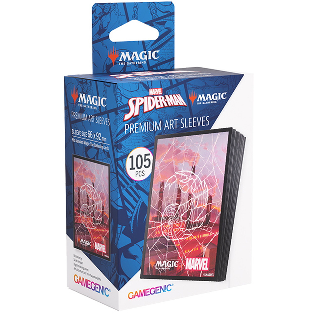 MTG Premium Art Sleeves: Marvel's Spider-Man - Mountain (105)