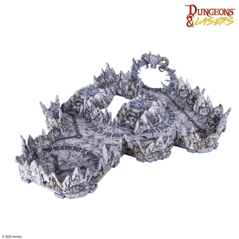 Dungeons & Lasers PrismaCast Pre-Painted: Ritual Site